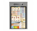 WhiteCoat Clipboard® Storage - Silver Nursing Edition